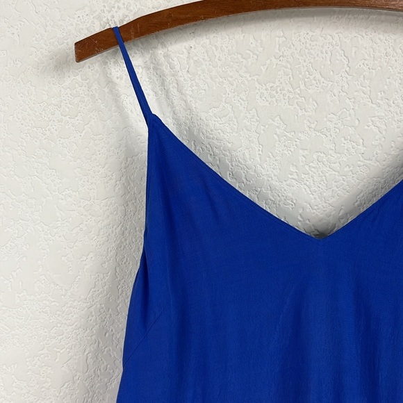 Artizia Wilfred Free Cobalt Blue Neck Slip Mini Dress - Picture 2 of 7